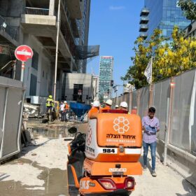 רחוב הארבעה בתל אביב,(צילום:: דוברות איחוד הצלה)
