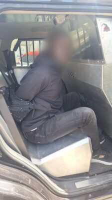 המעצר צילום דוברות המשטרה