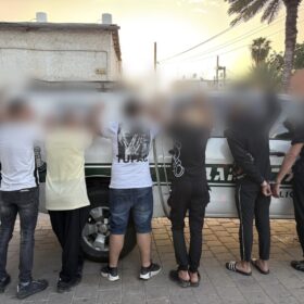 השבחים שנעצרו צילום-דוברות המשטרה